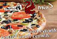 Red Swan Pizza food