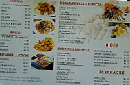 Teriyaki One menu