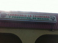 Carniceria La Calentana menu