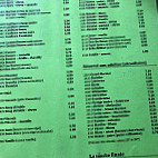 Crêperie Bach et Buck menu