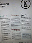 Kanteen menu