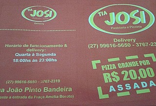 Tia Josi Pastelaria e Pizzaria