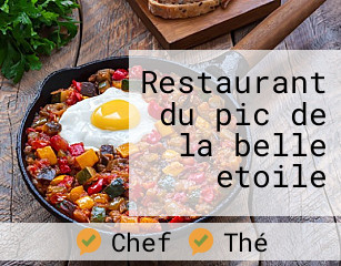 Restaurant du pic de la belle etoile