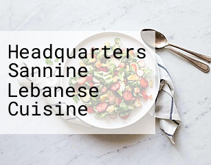 Headquarters Sannine Lebanese Cuisine