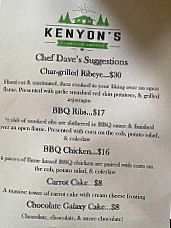 Kenyon's Lakeside Dining Rst