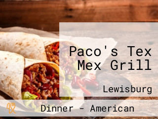 Paco's Tex Mex Grill