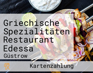 Griechische Spezialitäten Restaurant Edessa