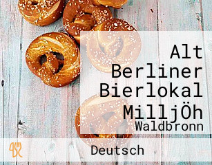 Alt Berliner Bierlokal MilljÖh