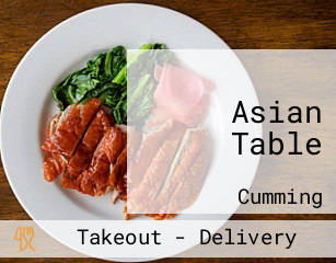 Asian Table