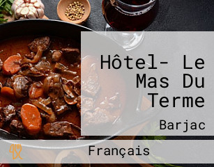 Hôtel- Le Mas Du Terme