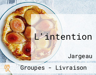 L'intention