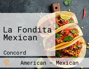 La Fondita Mexican