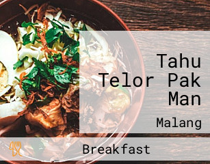 Tahu Telor Pak Man