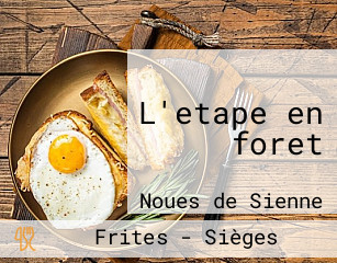 L'etape en foret