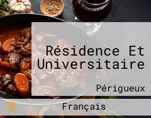 Résidence Et Universitaire