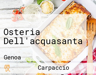 Osteria Dell'acquasanta