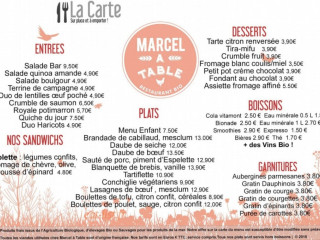 Marcel à Table