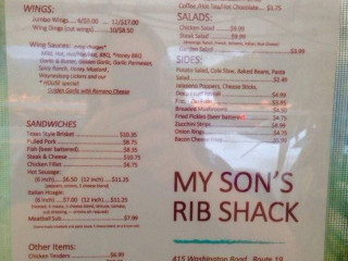 My Son's Rib Shack