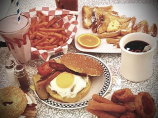 Happy Days Diner Brunch Burger