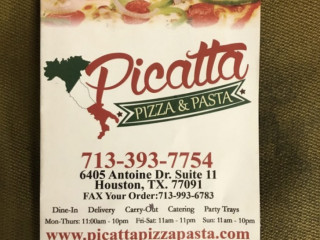 Picatta Pizza Pasta