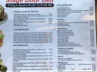 Stage Door Deli