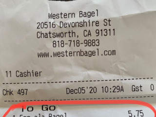 Western Bagel