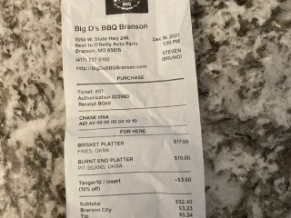 Big D's Bbq