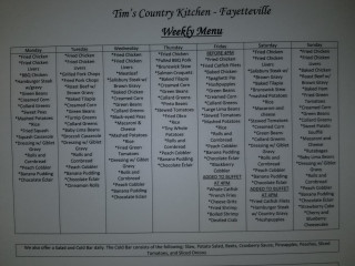 Tim's Country Kitchen, Fayetteille, Ga