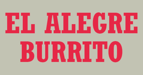 El Alegre Burrito (chicago)