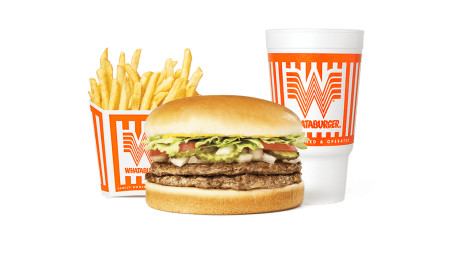 #2 Double Meat Whataburger Whatameal