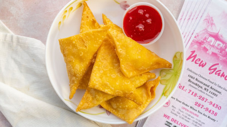 13. Cheese Wonton(8)(Crab Rangoon's)