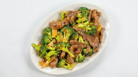 55. Beef With Broccoli Jiè Lán Niú