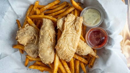 Kid's Fried Tilapia Basket