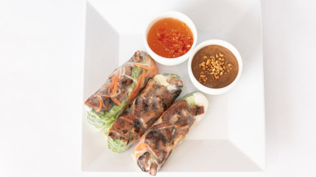 Bbq Pork Spring Rolls (3)