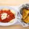 Cheese Ravioli And Garlic Bread