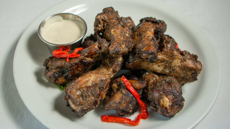 Jerk Grilled Chicken Wings