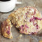 Vegan Raspberry Oat Scone