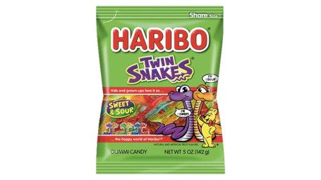 Haribo Twin Snakes 5 Oz