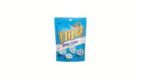 Flipz Covrigei Fudge Alb 5 Oz