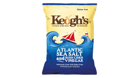 Chips Irlandez De Sare Din Marea Atlanticului Keogh's, 1,76 Oz