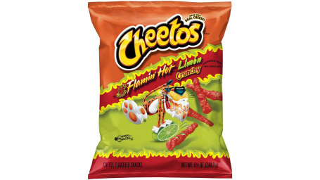 Cheetos Crunchy Flamin' Hot Limon 8.5 Oz