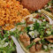 3 Taco Combo (Meat) Pollo Asado (Grilled Chicken)