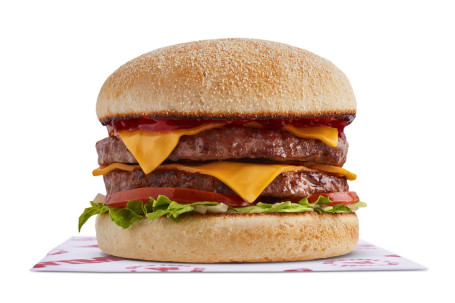 Dublu Wimpy Cheeseburger