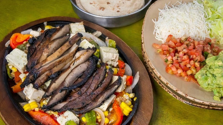 Grilled Portobello And Tofu Fajita