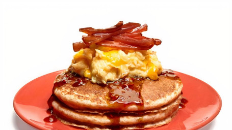 3. Pancakes (3Pcs), Eggs, Any Meat