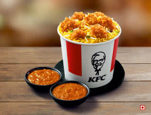 Popcorn Chicken Biryani Bucket -Large