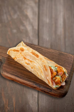 Paneer Bhuna Roll (Paratha De Grâu)