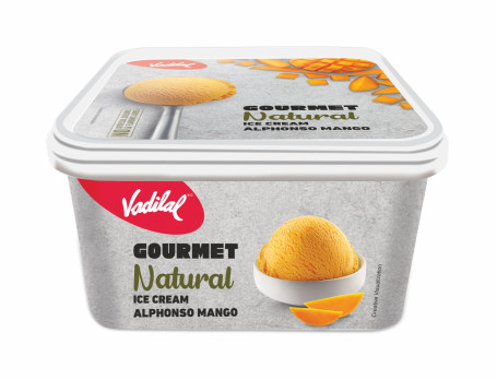 Cadă De Înghețată Naturală Alphonso Mango (1 Litru)