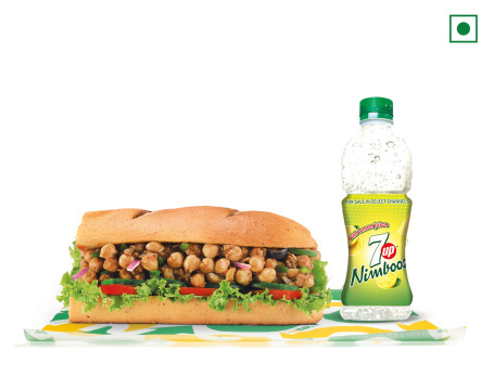 Drink With Veg Sub Combo (15 Cm, 6 Inch)