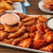 Platoul De Regular Chicken Fingerz Și Boneless Wings Zampler